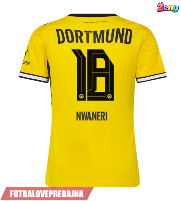 Lacne Ženy Futbalové dres Borussia Dortmund Ethan Nwaneri #18 2026-27 Krátky Rukáv - Domáci